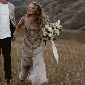 Adrianna Papell Beaded Gown